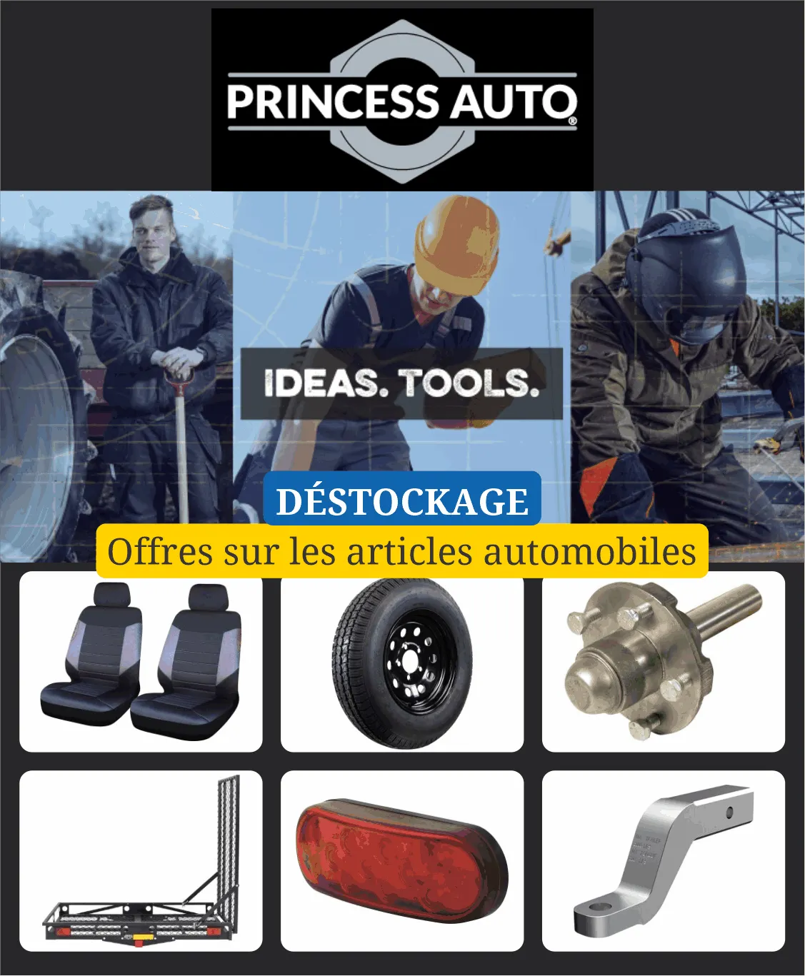 Princess Auto Promos du 4 août au 19 août 2025 - Circulaires page 