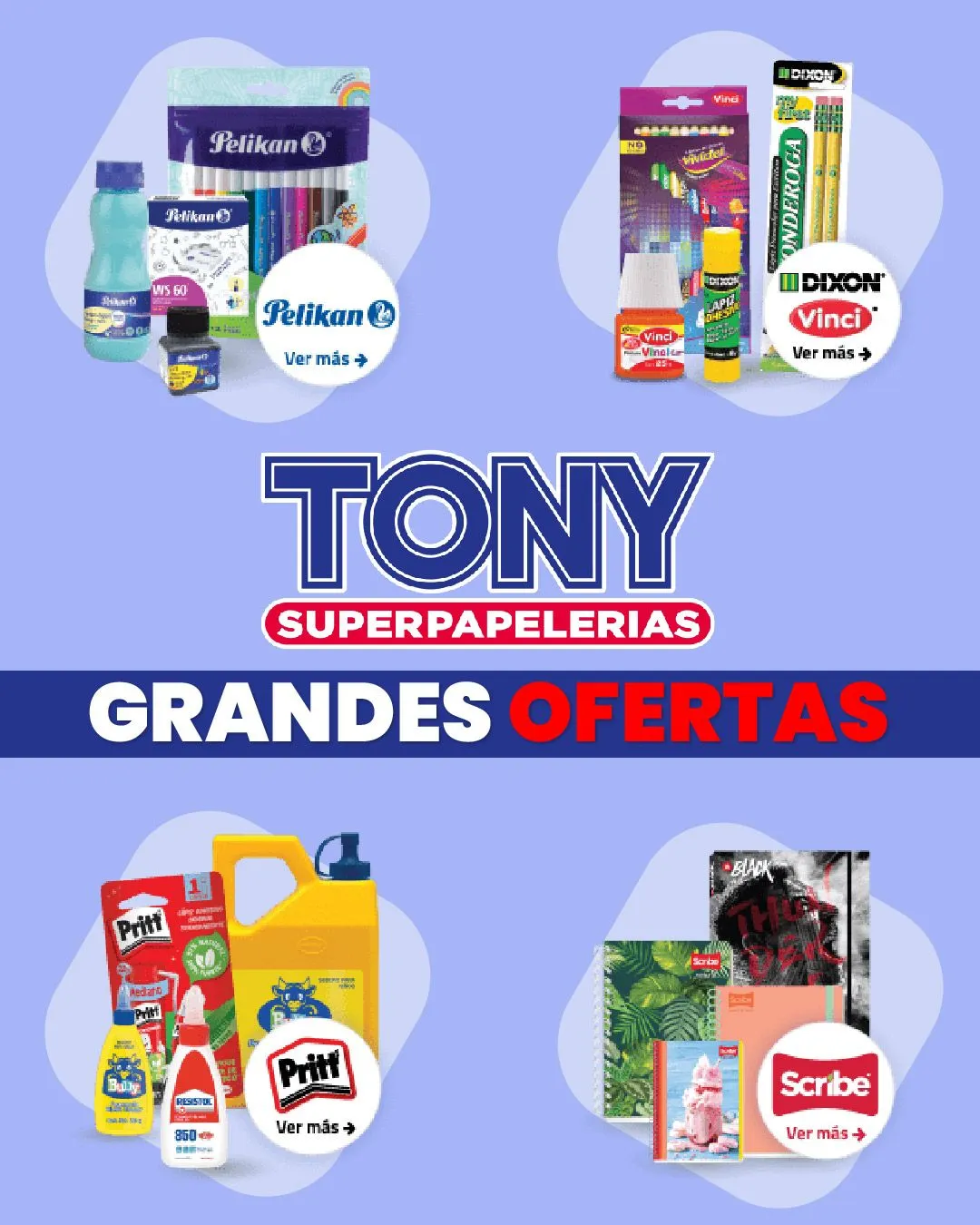 Catálogo de Tony Super Papelerías ofertas oficina 18 de noviembre al 26 de noviembre 2024 - Pagina 1