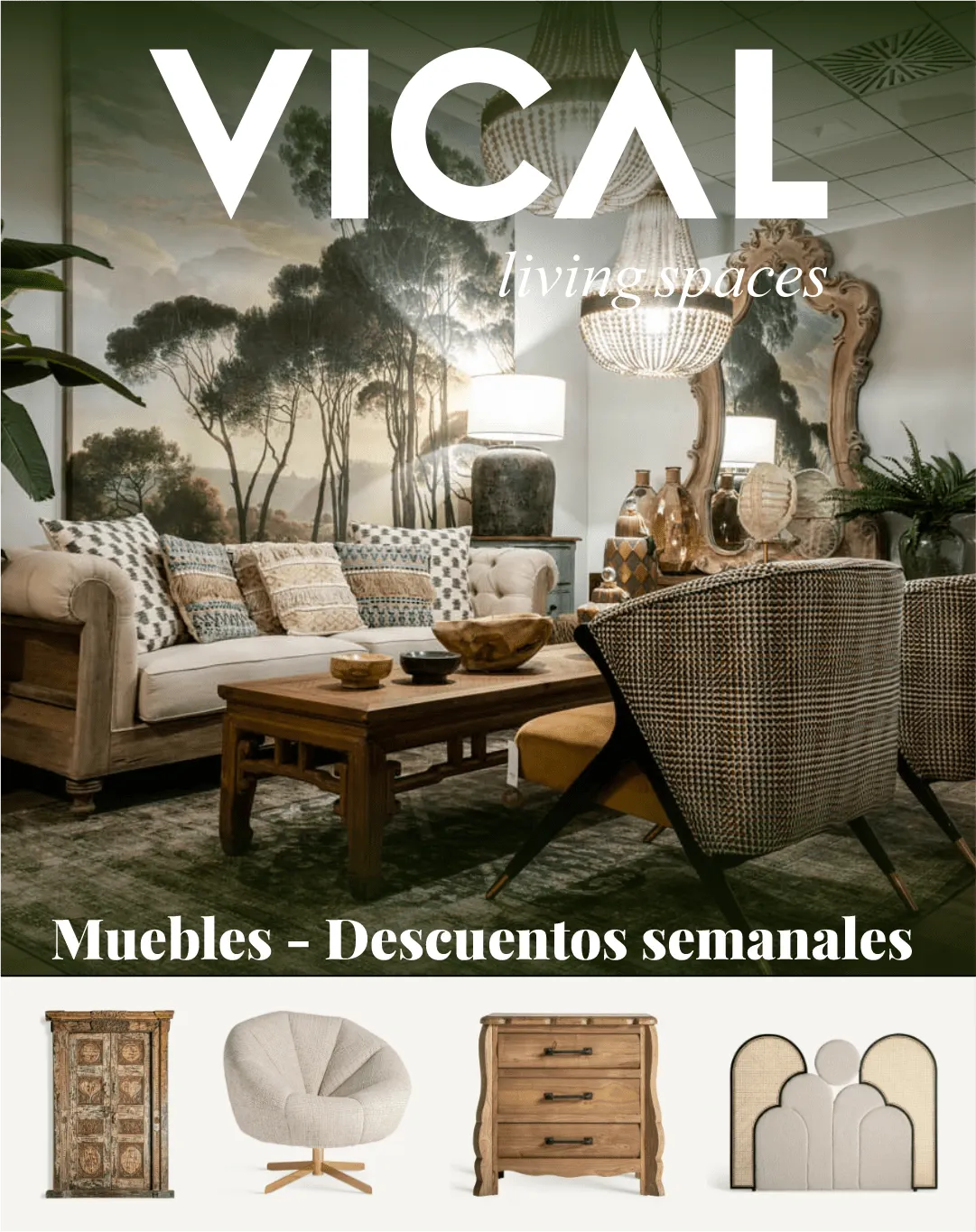 Catálogo de Vical Home ofertas muebles 17 de agosto al 1 de septiembre 2025 - Página 1