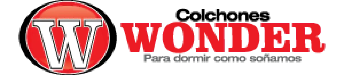 Colchones Wonder logo de catálogo