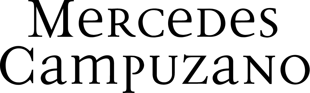 Mercedes Campuzano logo de catálogo
