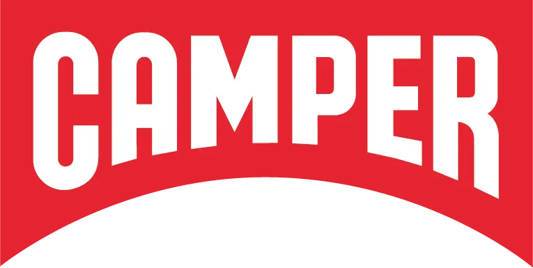 Camper logo de catálogo