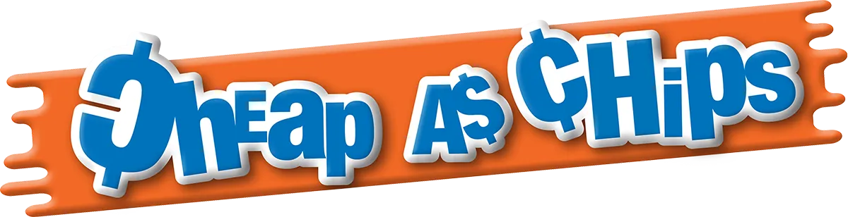 Cheap as Chips logo of current catalogue