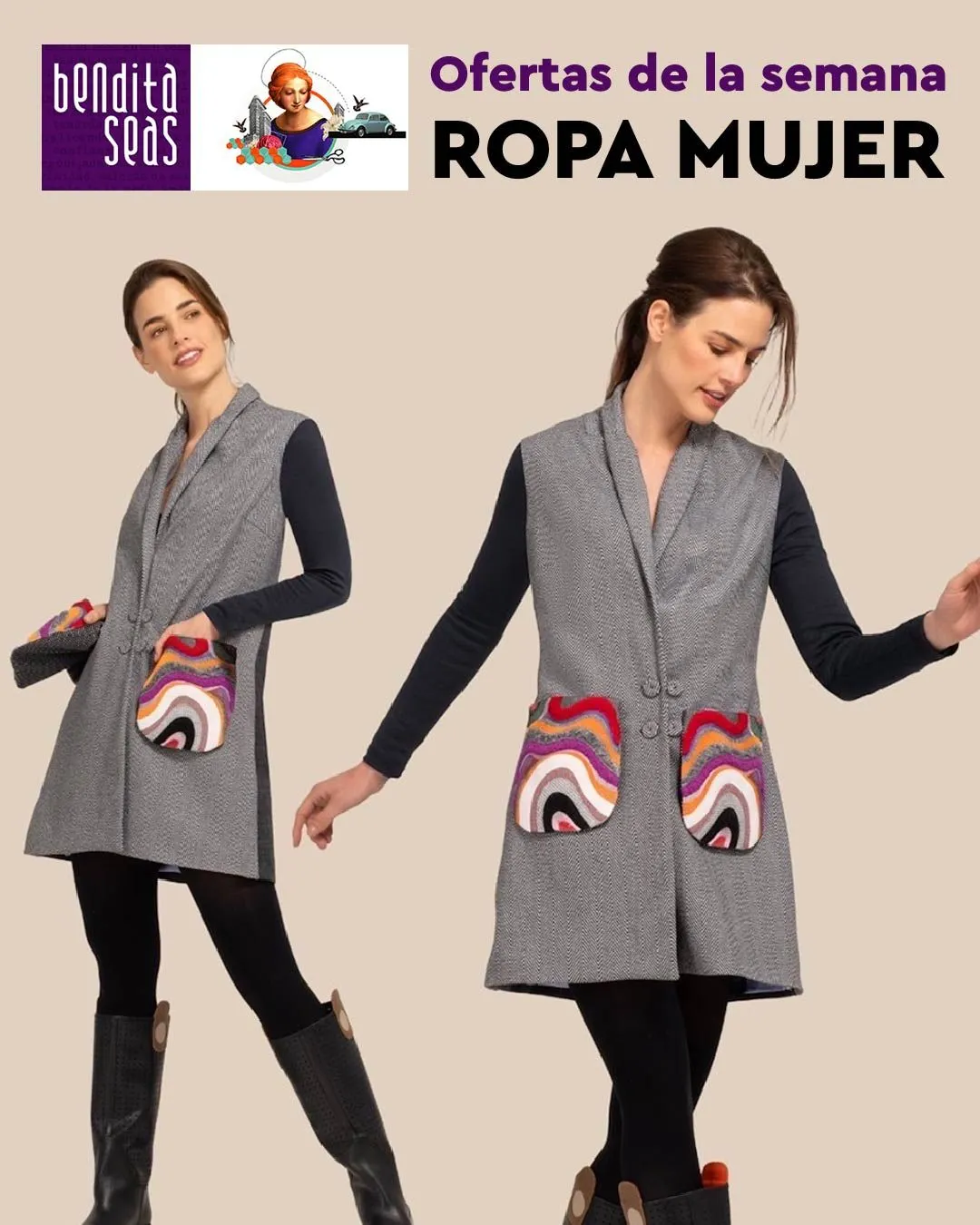 Catalogo de Ofertas moda mujer 14 de febrero al 19 de febrero 2024 - Pag 1