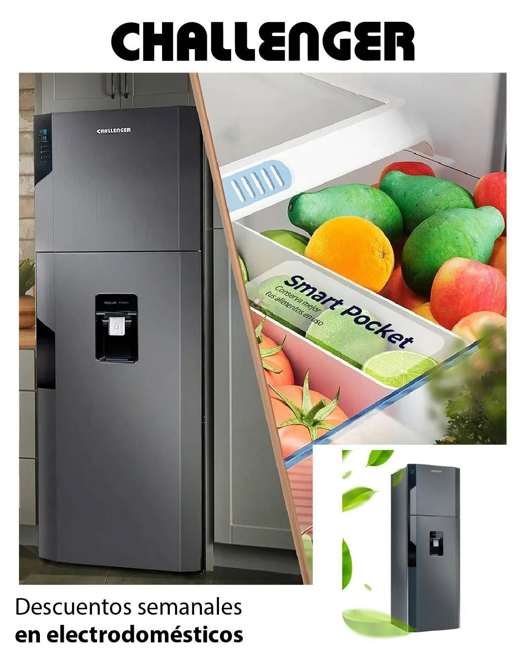 Catalogo de Challenger ofertas en electrodomésticos 28 de enero al 12 de febrero 2025 - Pag 1
