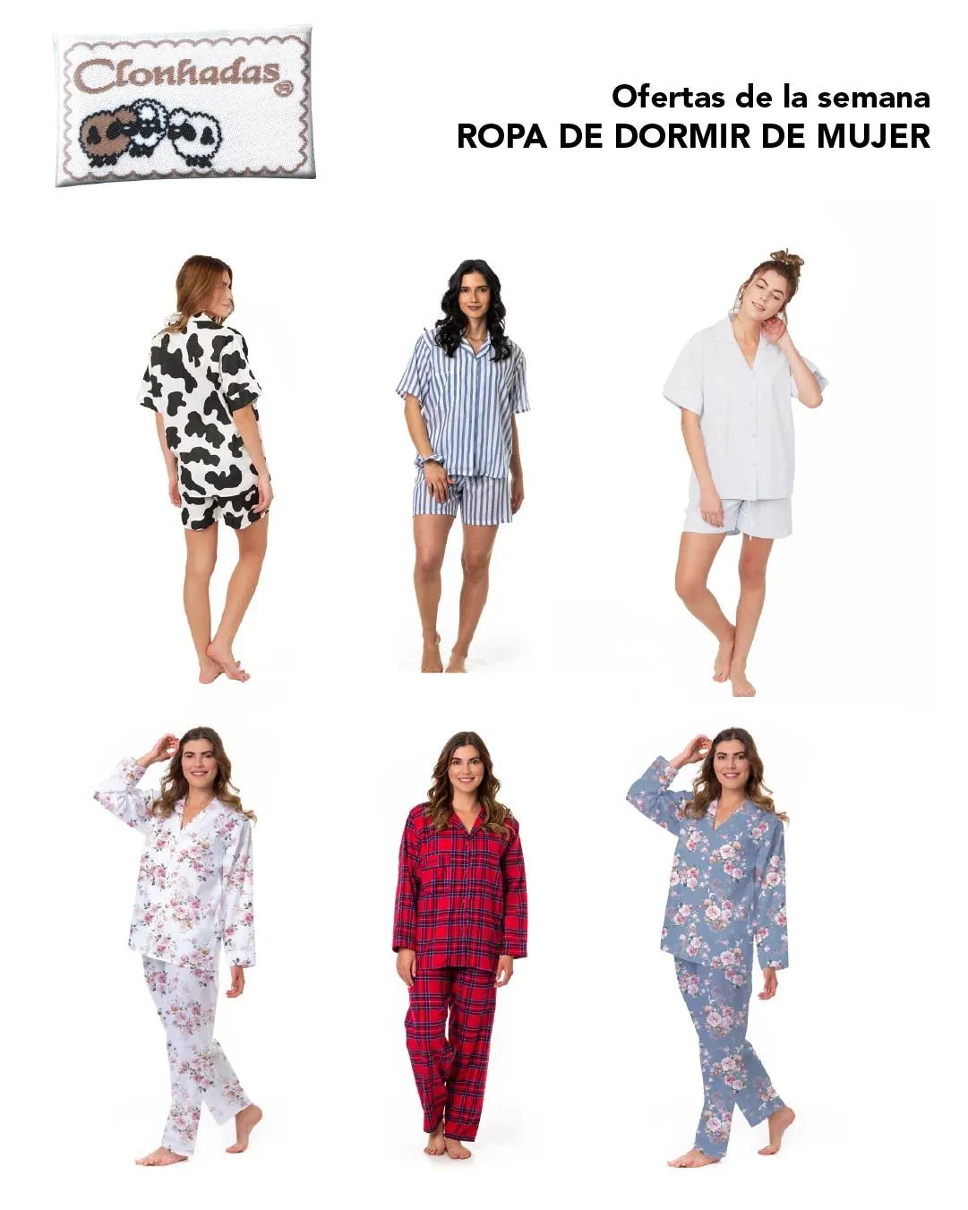 Catalogo de Ofertas en ropa de dormir para mujer 19 de febrero al 24 de febrero 2024 - Pag 1