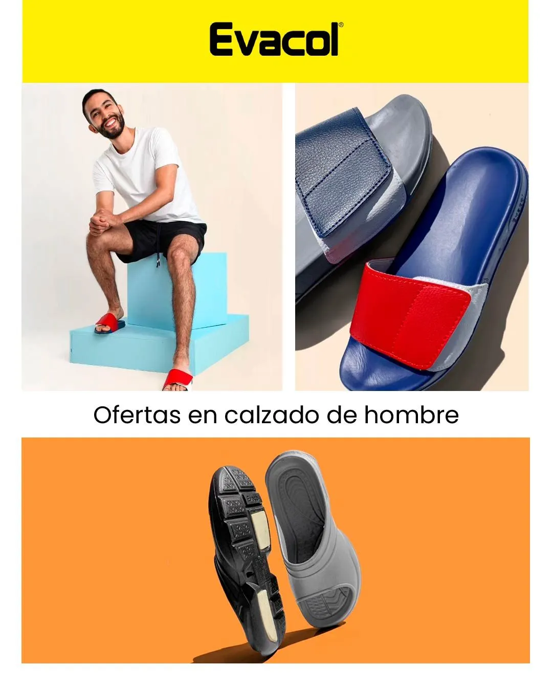 Catalogo de Evacol ofertas en calzado de hombre 2 de abril al 17 de abril 2025 - Pag 1