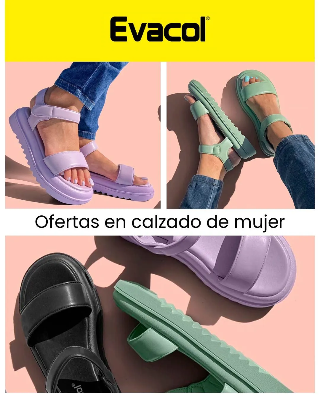 Catalogo de Evacol ofertas en calzado de mujer 27 de octubre al 4 de noviembre 2024 - Pag 1