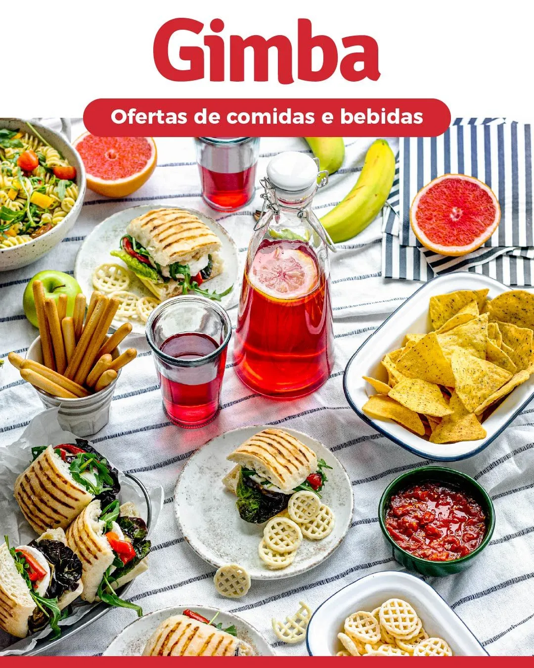 Encarte de Gimba Ofertas Comidas e Bebidas 24 de julho até 8 de agosto 2025 - Pagina 