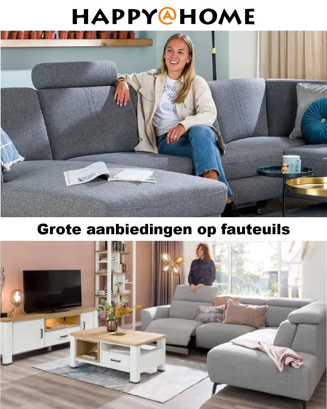 Happy@Home Aanbiedingen: Banken van 27 oktober tot 4 november 2024 - Folder pagina 1