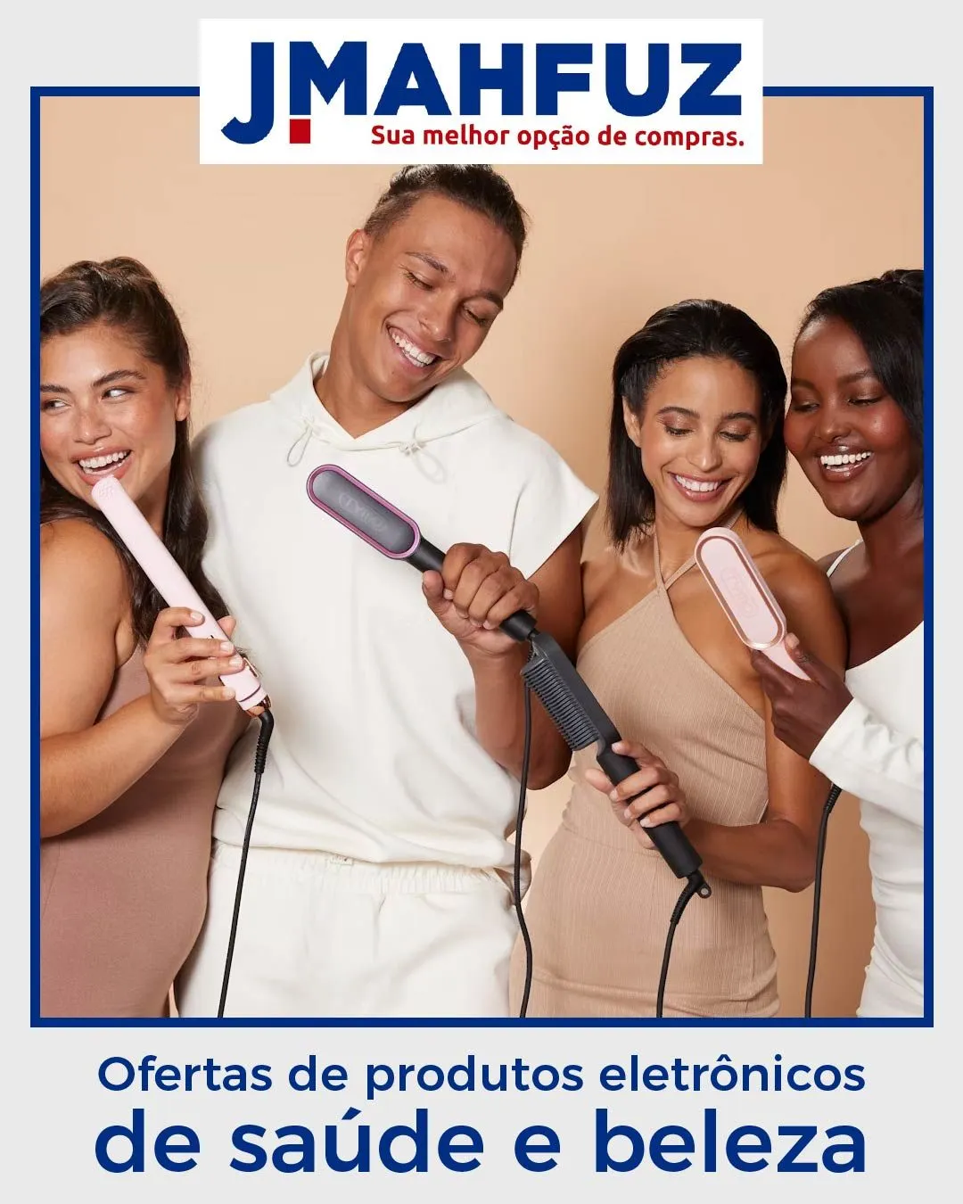 Encarte de J. Mahfuz Ofertas Eletrônicos Saúde 5 de maio até 20 de maio 2025 - Pagina 1