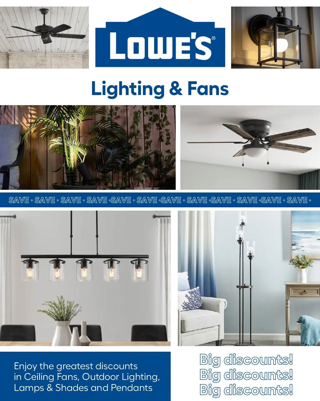Weekly ad Lighting & Fans from August 18 to September 2 2025 - Page 