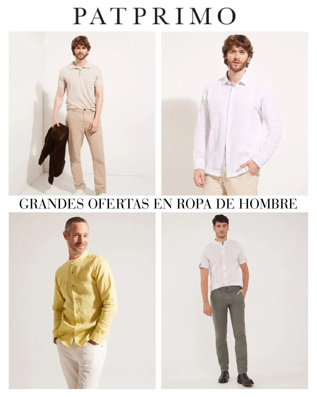 Catalogo de Ofertas en ropa de hombre 25 de abril al 30 de abril 2024 - Pag 