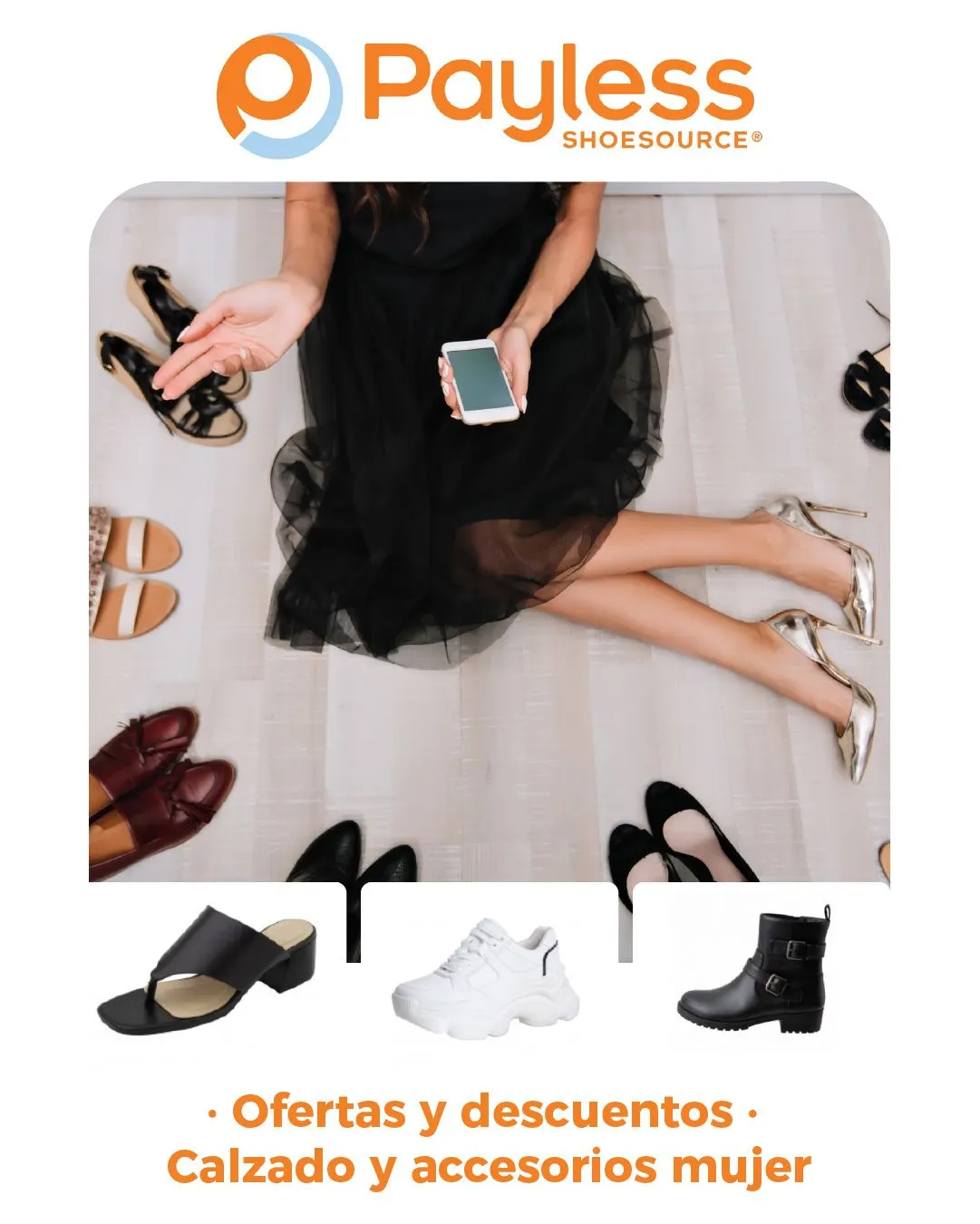 Catalogo de Payless ofertas ropa y accesorios mujer 10 de marzo al 25 de marzo 2025 - Pag 1