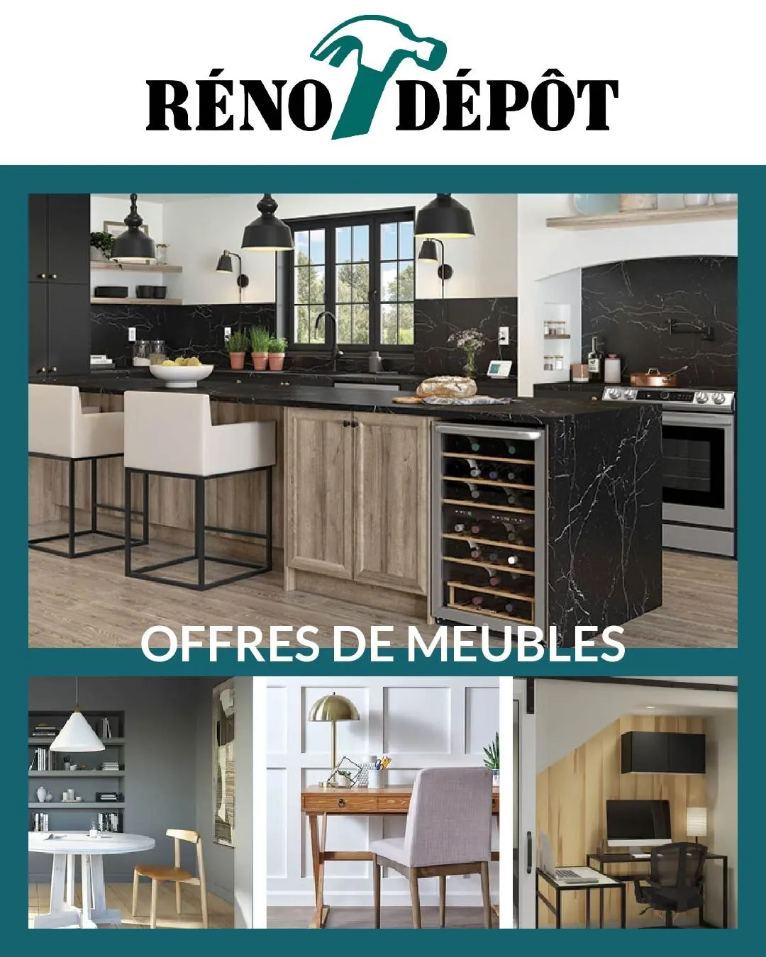Reno Depot promos de meubles du 14 août au 29 août 2025 - Circulaires page 1