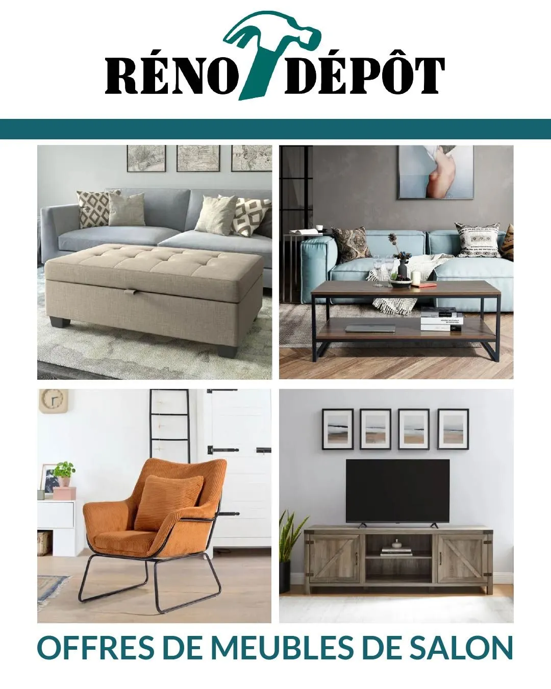 Reno Depot Promos: Meubles du 14 août au 29 août 2025 - Circulaires page 1