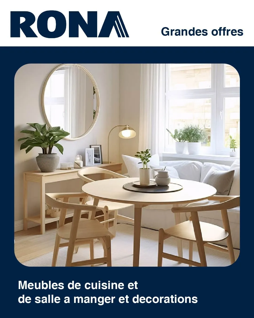 RONA Promos: Meubles du 11 août au 26 août 2025 - Circulaires page 