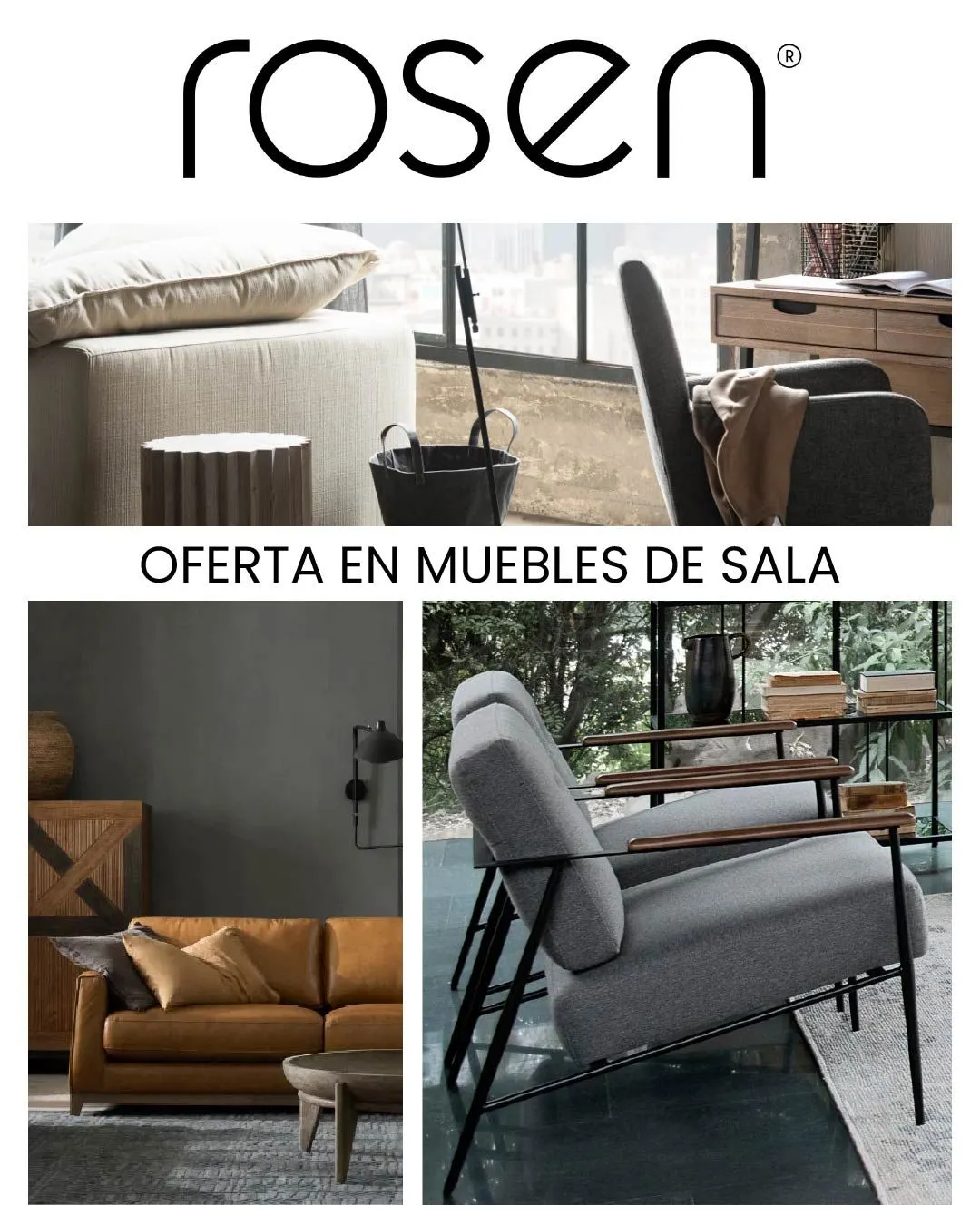 Catalogo de Ofertas en muebles de sala. 19 de julio al 3 de agosto 2025 - Pag 1