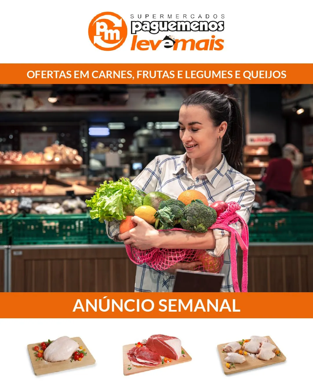 Encarte de Superm. Pague Menos Ofertas 25 de novembro até 3 de dezembro 2024 - Pagina 1