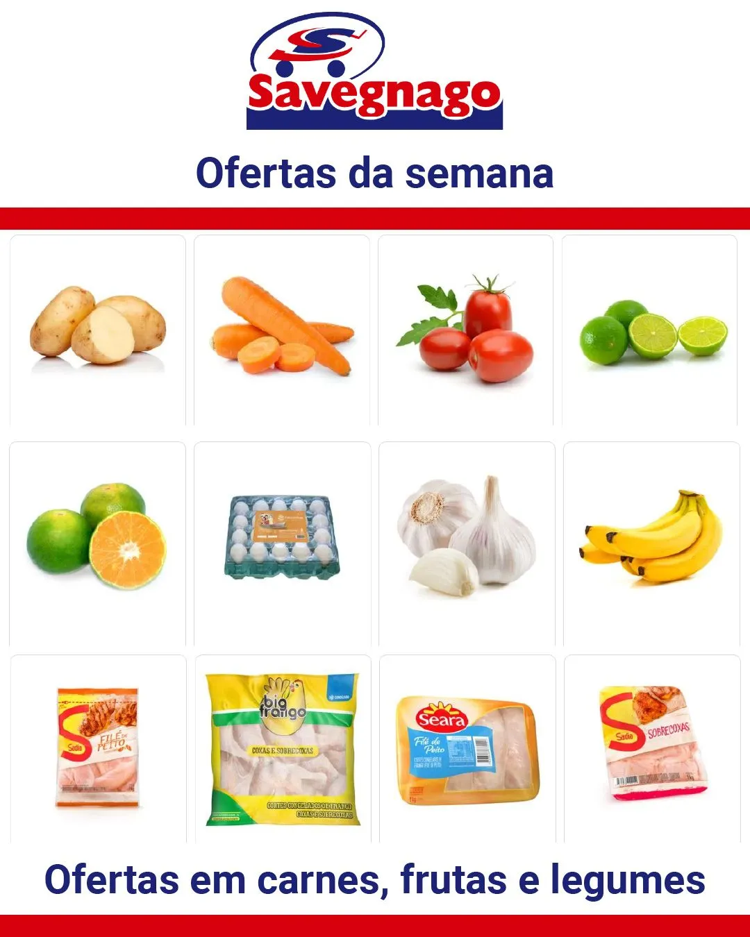 Encarte de Superm. Savegnago Ofertas 6 de abril até 21 de abril 2025 - Pagina 1