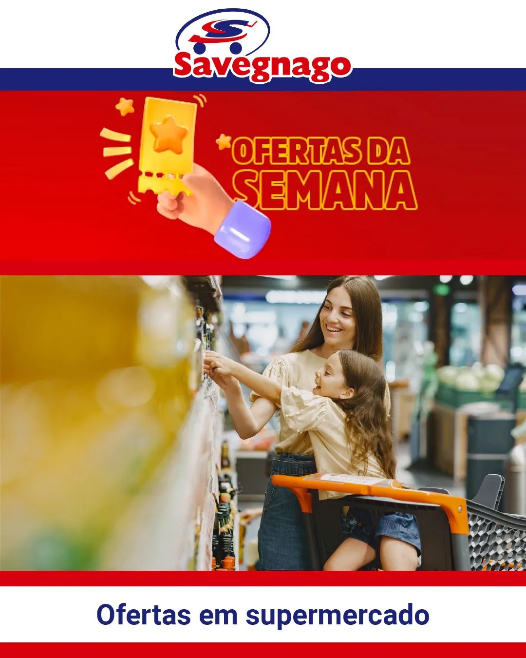 Encarte de Superm. Savegnago Ofertas 6 de abril até 21 de abril 2025 - Pagina 1