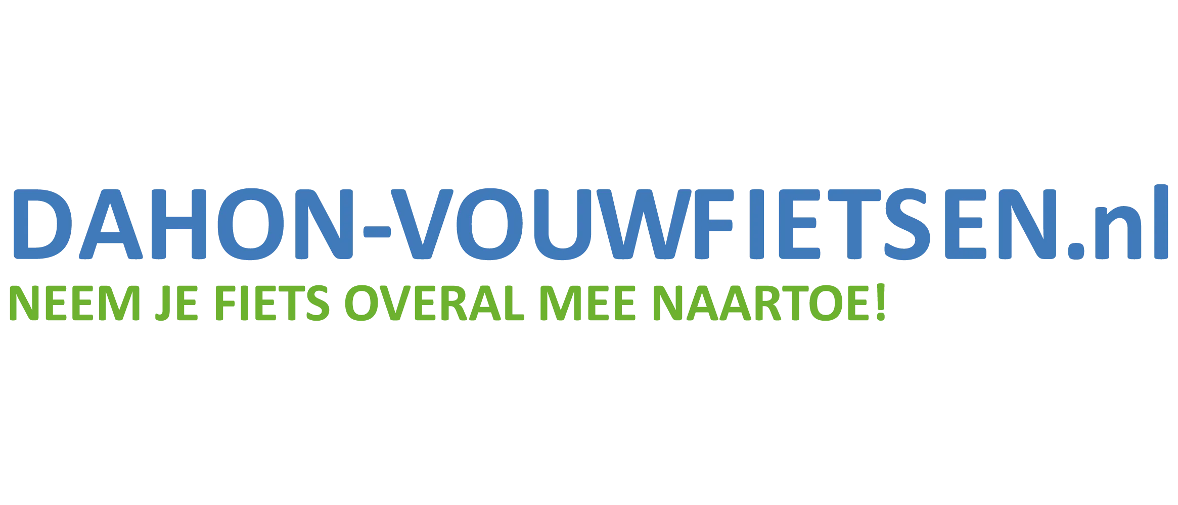 Dahon Vouwfietsen logo in de folder van deze week