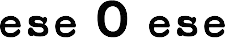 Ese O Ese logo de catálogo