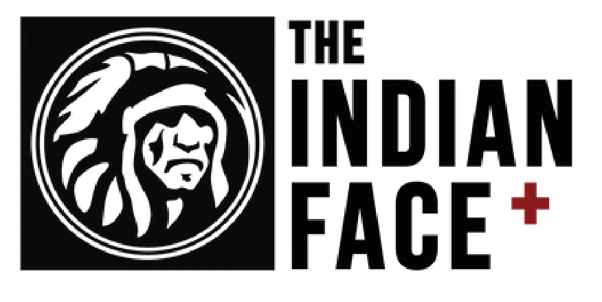 The Indian Face logo de catálogo