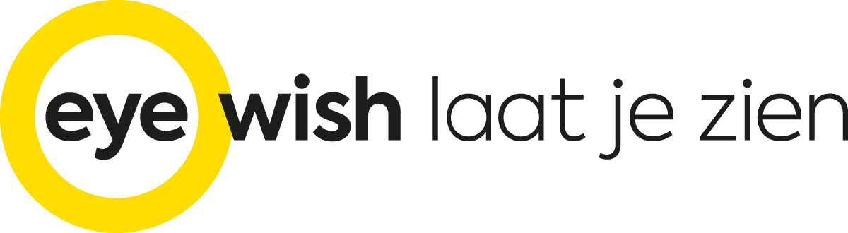 Eye Wish Opticiens logo in de folder van deze week