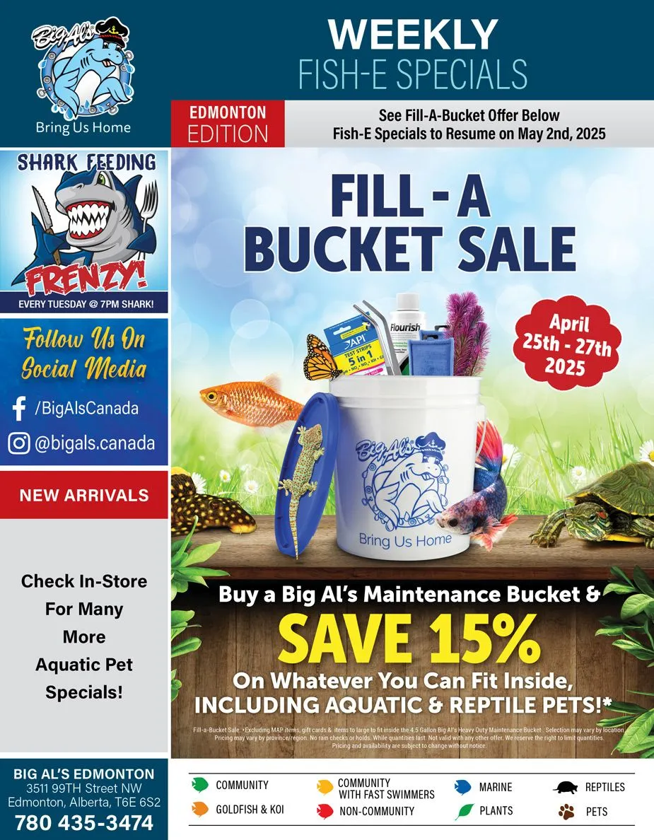 Big Al's Pets weekly flyer  from April 25 to May 2 2025 - flyer page 