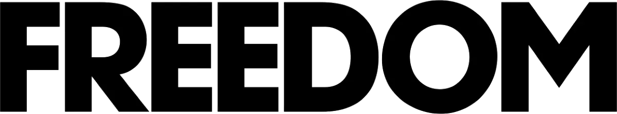 Freedom logo of current catalogue