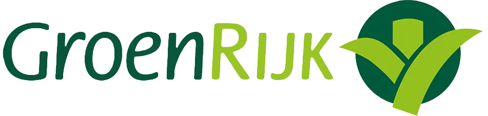 GroenRijk logo in de folder van deze week