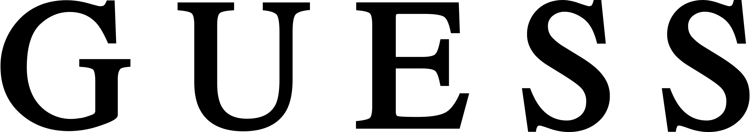 Guess logo de catálogo