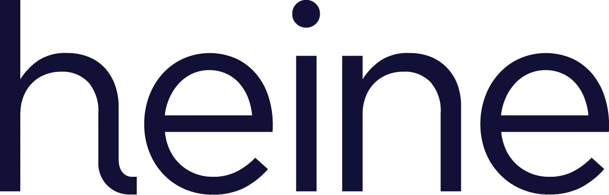 Heine logo die aktuell Flugblatt
