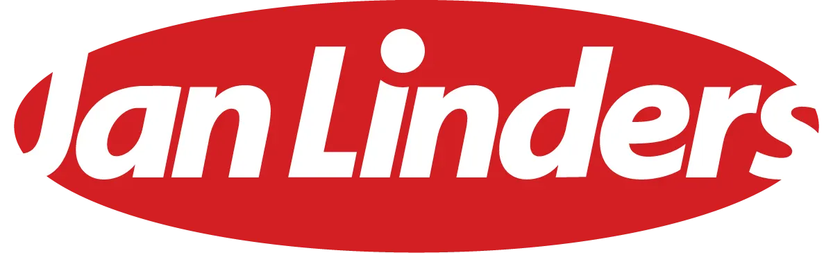 Jan Linders logo in de folder van deze week