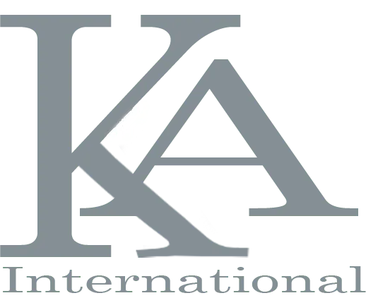 Ka international logo de catálogo