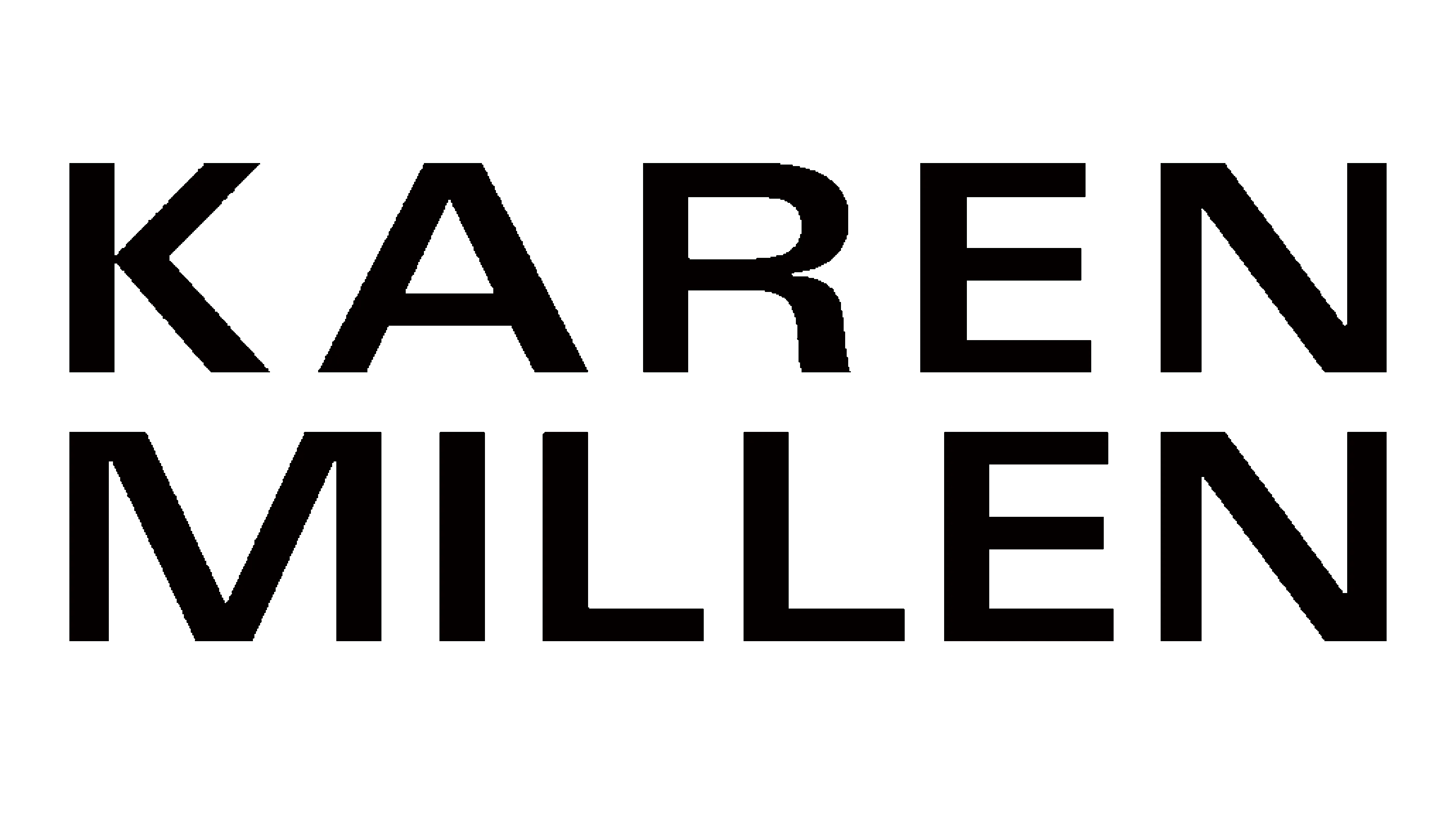 Karen Millen logo. Current catalogue