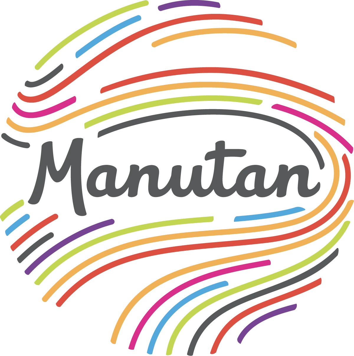 Manutan logo in de folder van deze week