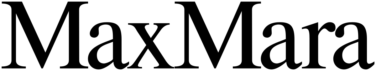 Max Mara logo. Current catalogue