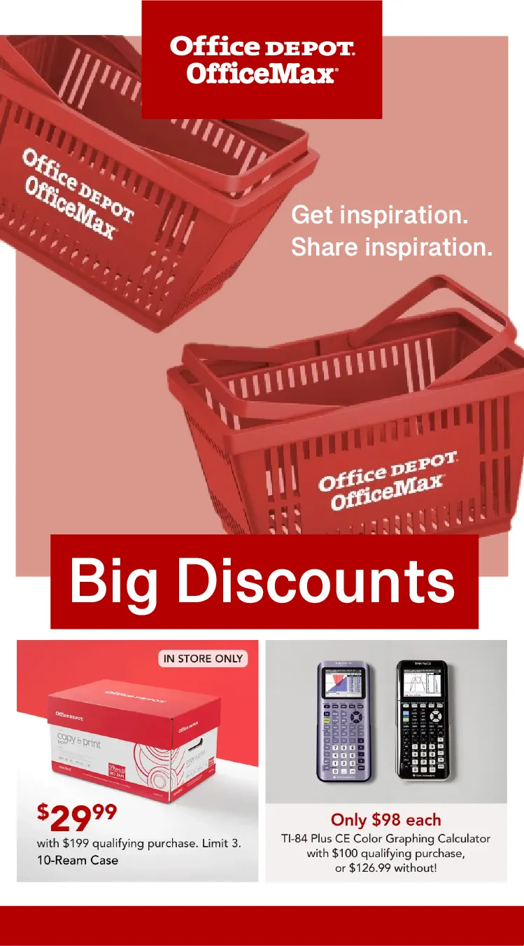 Big discounts - June 25 July 10 2025