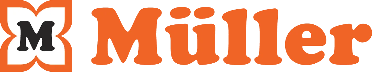 Müller logo die aktuell Flugblatt