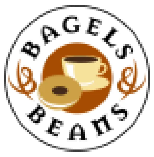 Bagels & Beans logo in de folder van deze week