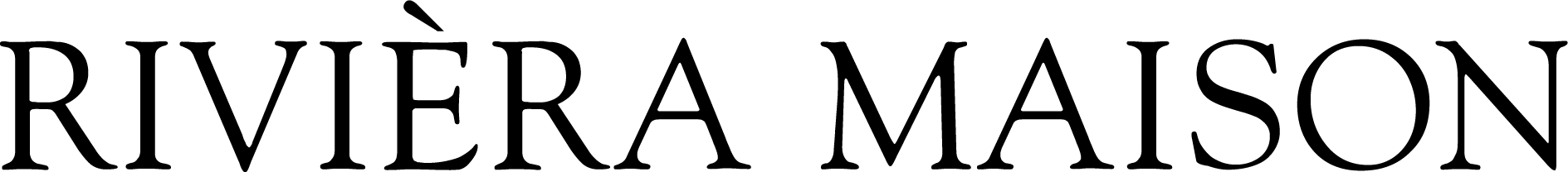 Rivièra Maison logo in de folder van deze week