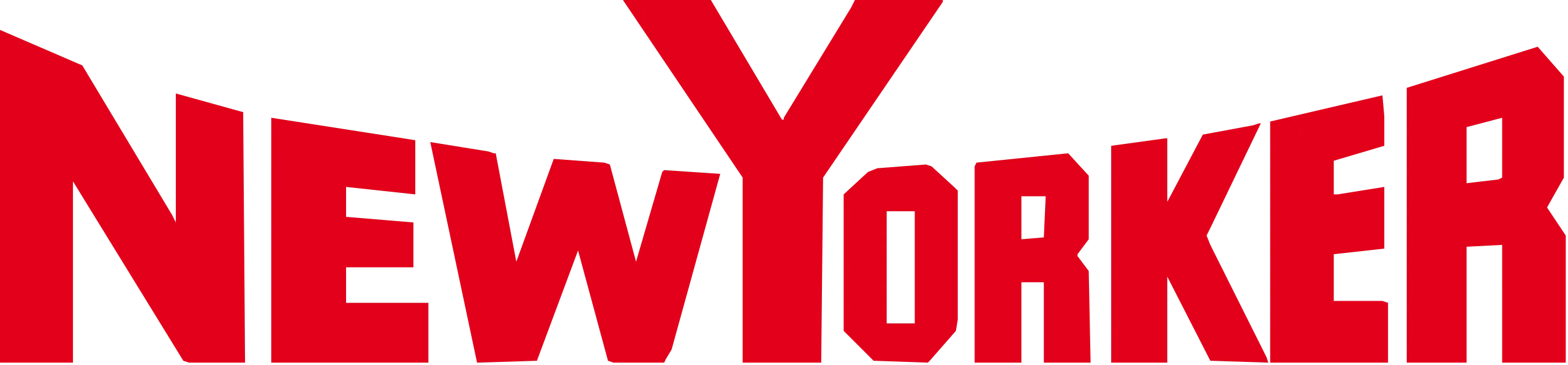 NEW YORKER logo de catálogo