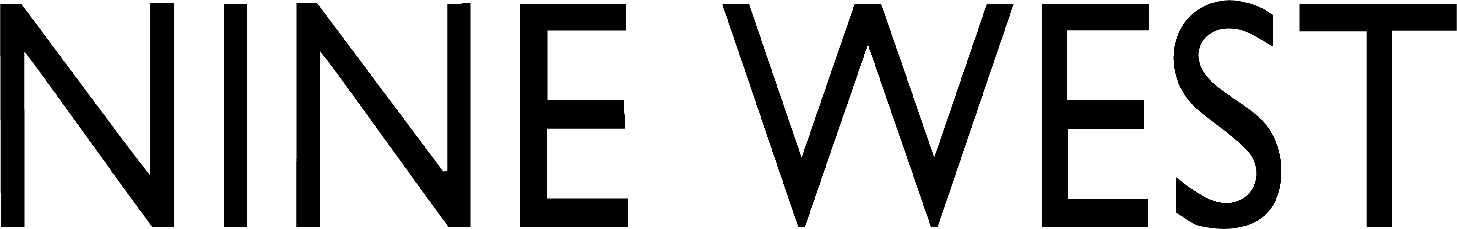 Nine West logo. Current weekly ad