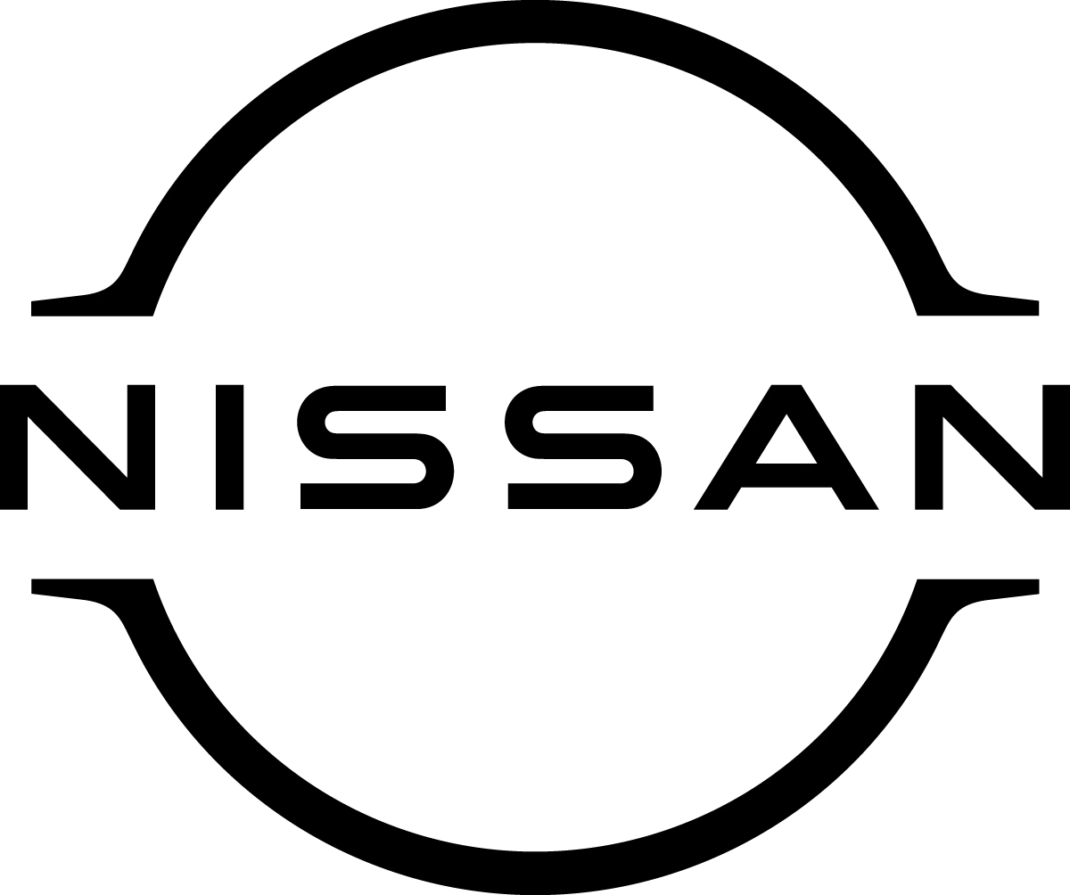 Nissan logo in de folder van deze week