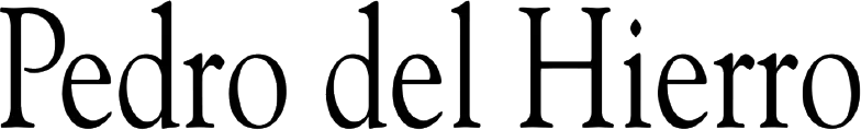 Pedro Del Hierro logo de catálogo