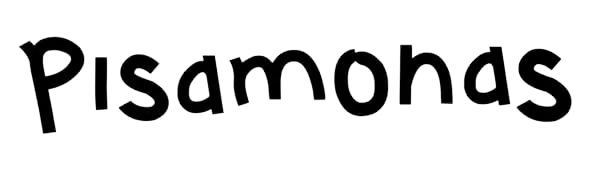 Pisamonas logo de catálogo