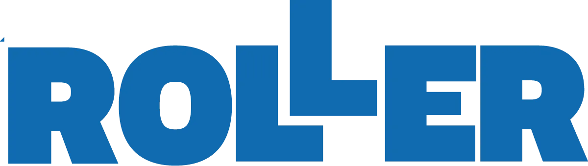 ROLLER logo die aktuell Flugblatt