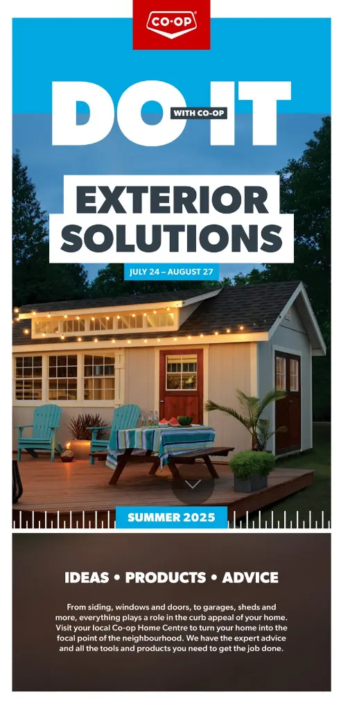 Co-op Home Centre Sales - July 24 August 20 2025